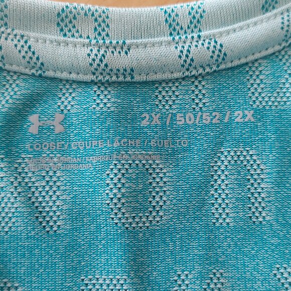 Under Armour Plus Size Womens Light Blue Tank Top Size 2X - Picture 8 of 11